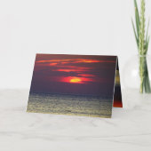 マタイ6:33最初の神の国を求める海 カード (裏面)