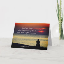 マタイ6:33最初の神の国を求める海