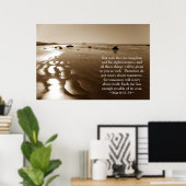 マタイ6:33-34ポスター ポスター (ホームオフィス)