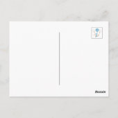 マタイ6:34聖書の節 ポストカード (裏面)