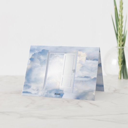 マタイ6:6あなた方がキリスト教祈の聖書の節を読むとき カード (裏面)