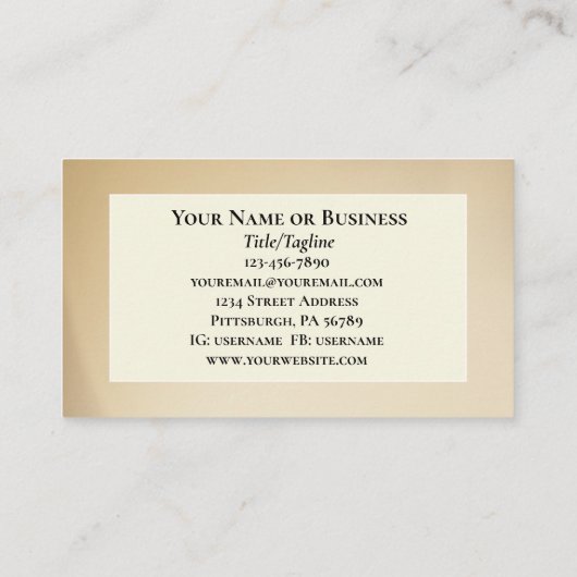 マタイ6:6あなた方がキリスト教祈の聖書の節を読むとき 名刺 (裏面)