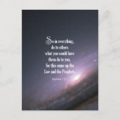 マタイ7:12 ポストカード (正面)