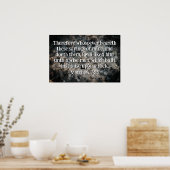 マタイ7:24 ポスター (キッチン)