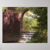 マタイ7:7 ポスター (正面)