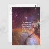 マタイ7:7 ポストカード (正面/裏面)