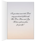 マタイ8:27イエスは嵐を鎮め、バイブル・カード (内側 (右))