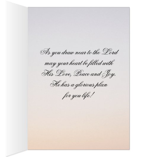 マタイ8:27イエスは嵐を鎮め、バイブル・カード (内側 (右))