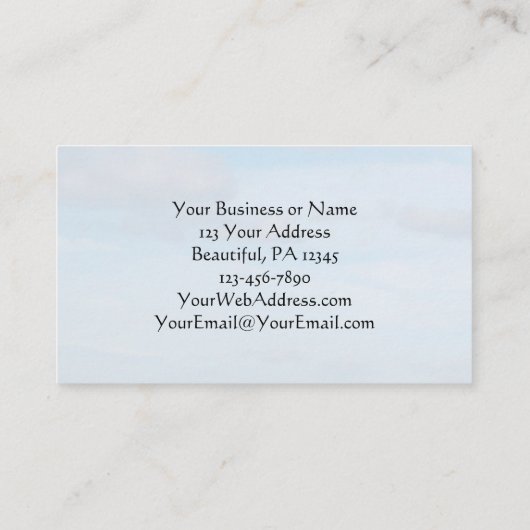 マタイ8:27イエスは嵐を鎮め、聖書の聖句 名刺 (裏面)