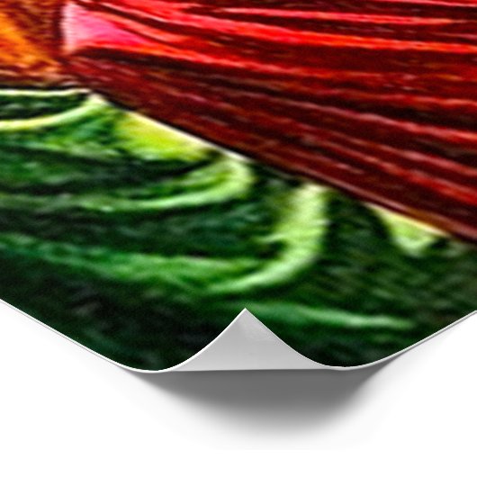 マタイ9:1-8イエスは赦しと癒しを ポスター (角)