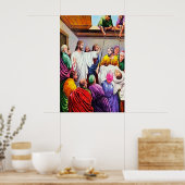 マタイ9:1-8イエスは赦しと癒しを ポスター (キッチン)