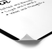 マタイ、男のパーソナライズされた子の名前定義 ポスター (角)