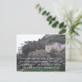 マタイ 17:20 ポストカード (スタンド正面)