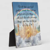 マタイ 25:21   フォトプラーク (側面)