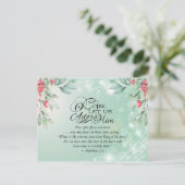 マタイ 2:2 聖書 クリスマス 「彼に拝め」 ポストカード (スタンド正面)