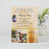 マタイ 3:13-17 イエスが洗礼を受ける 招待状 (スタンド正面)