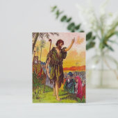 マタイ 3:1-6 悔いなさい ポストカード (スタンド正面)