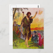 マタイ 3:1-6 悔いなさい ポストカード (正面/裏面)