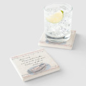 マタイ 4:19 イエスは「わたしに従って来なさい」聖書 ストーンコースター (横)