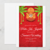 マタカジャグラタの招待状 マタチョウキプージャの招待状 招待状 (正面/裏面)