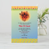 マタキチョウキ女神ドゥルガジャグラータ招待状 招待状 (スタンド正面)