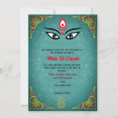 マタキチョウキ女神ドゥルガジャグラータ招待状 招待状 (正面)