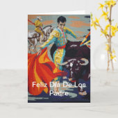 マタスペインのドールフェリズディアデロスパドレカード カード (黄色い花)