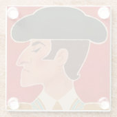 マタスペインのドール |スペイン ガラスコースター (裏面)