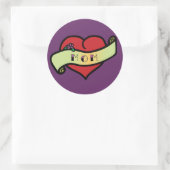 マタトゥーハート ラウンドシール (バッグ)