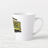 マタトロリー漫画イラストレーション カフェラテマグ (右)