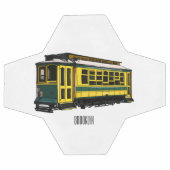 マタトロリー漫画イラストレーション サッカーボール (フラット)