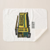 マタトロリー漫画イラストレーション シェルパブランケット (正面(横))