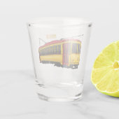 マタトロリー漫画イラストレーション ショットグラス (裏面)