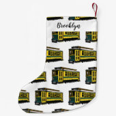 マタトロリー漫画イラストレーション スモールクリスマスストッキング (裏面)