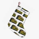 マタトロリー漫画イラストレーション スモールクリスマスストッキング (正面 (吊り時))