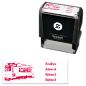 マタトロリー漫画イラストレーション セルフインキングスタンプ (インサイチュ)