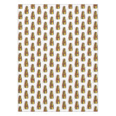 マタトロリー漫画イラストレーション テーブルクロス (正面)