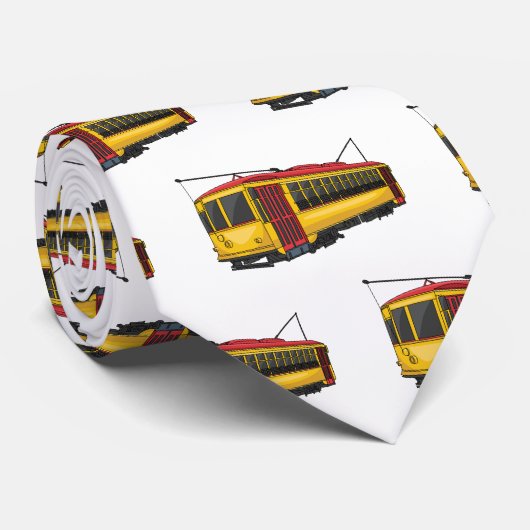 マタトロリー漫画イラストレーション ネクタイ (ロール)