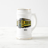 マタトロリー漫画イラストレーション ビールジョッキ (正面右)