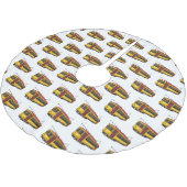 マタトロリー漫画イラストレーション ブラッシュドポリエステルツリースカート (アングル)