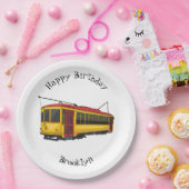 マタトロリー漫画イラストレーション ペーパープレート (パーティー)