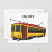 マタトロリー漫画イラストレーション ポストカード (正面/裏面)