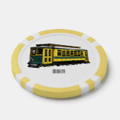 マタトロリー漫画イラストレーション ポーカーチップ (シングル)