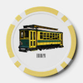 マタトロリー漫画イラストレーション ポーカーチップ (裏面)