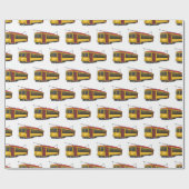 マタトロリー漫画イラストレーション ラッピングペーパー (フラット)