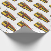 マタトロリー漫画イラストレーション ラッピングペーパー (角)