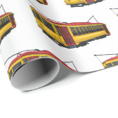 マタトロリー漫画イラストレーション ラッピングペーパー (ロールコーナー)