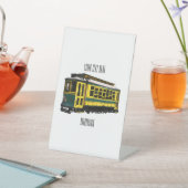 マタトロリー漫画イラストレーション 台座サイン (インサイチュ)