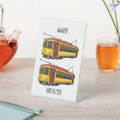 マタトロリー漫画イラストレーション 台座サイン (インサイチュ)