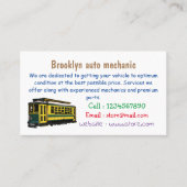 マタトロリー漫画イラストレーション 名刺 (正面)